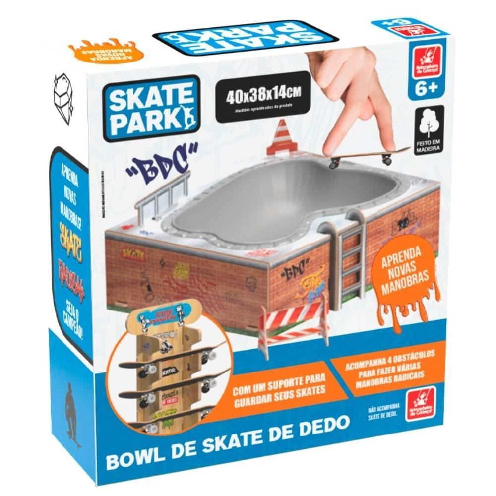 Skate de dedo com acessórios - Babykids