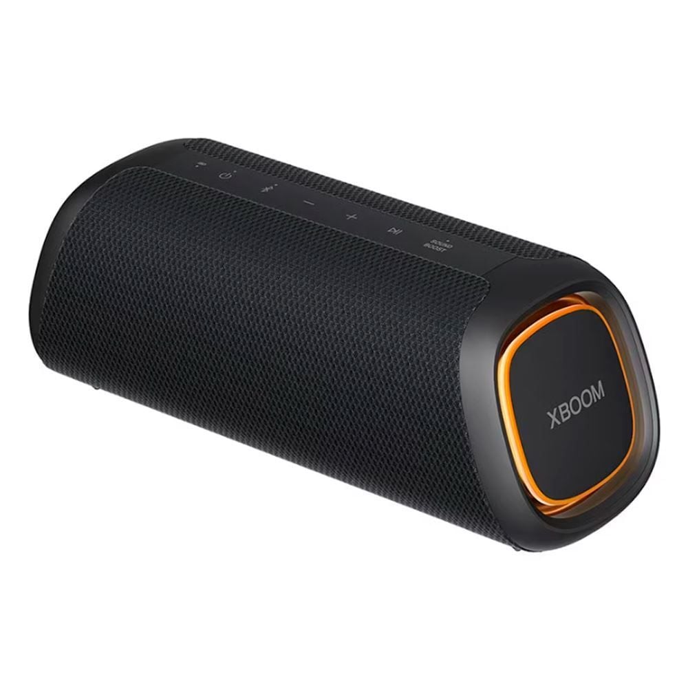 Caixa De Som Lg Xboom Xg7 Bateria 24H 30W+10W Rms Luzes - Preto Menor preço em Caixa De Som Lg Xboom Xg7 Bateria 24H 30W+10W Rms Luzes - Preto