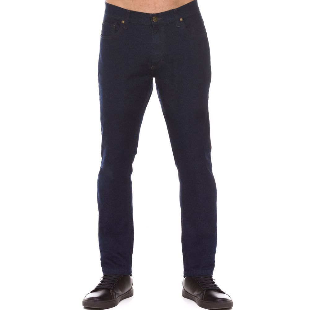 Calça Jeans Amaciada Tradicional Marc Alain Dark Blue Menor preço em Calça Jeans Amaciada Tradicional Marc Alain Dark Blue