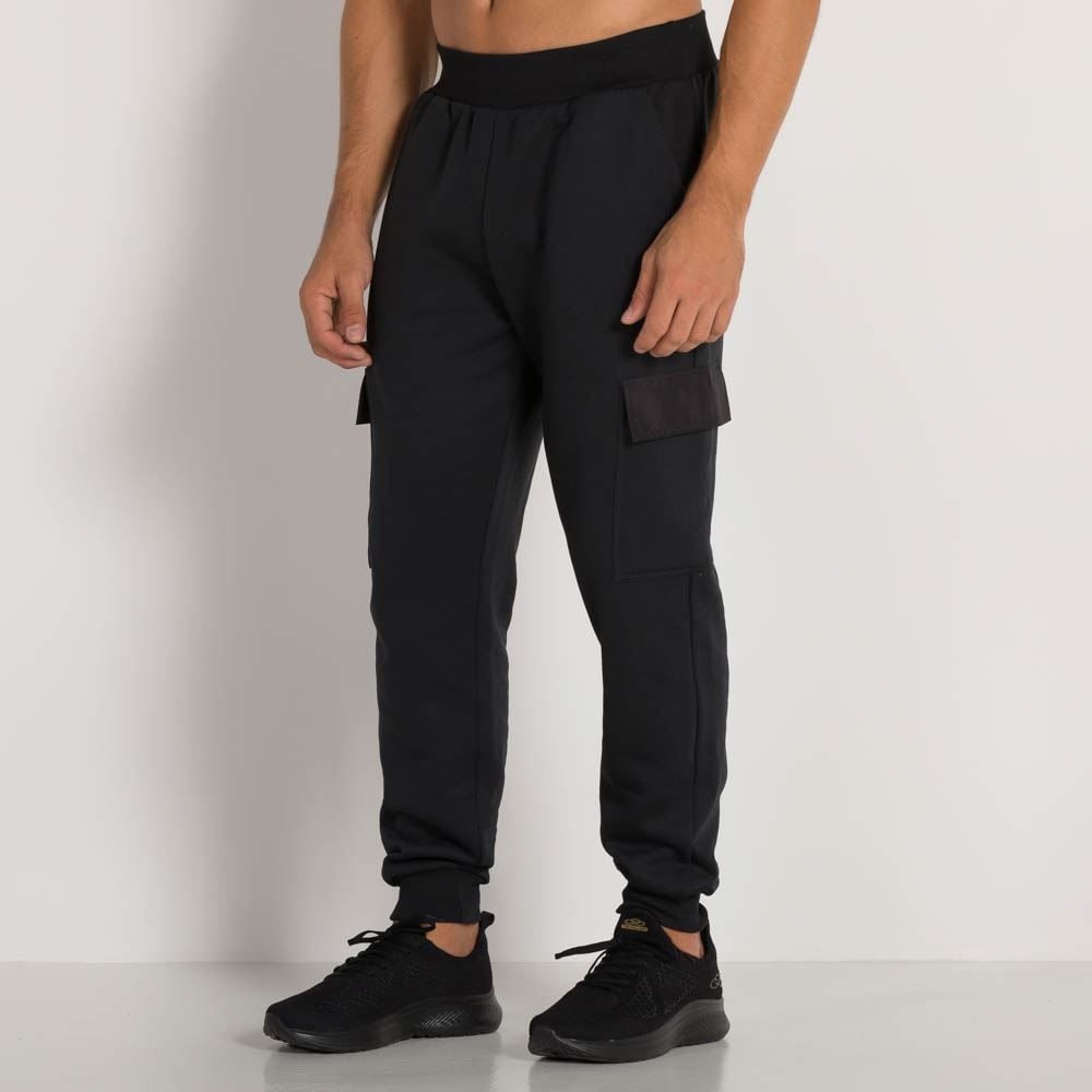 Calça De Moletom Badcat Preta - Compre agora