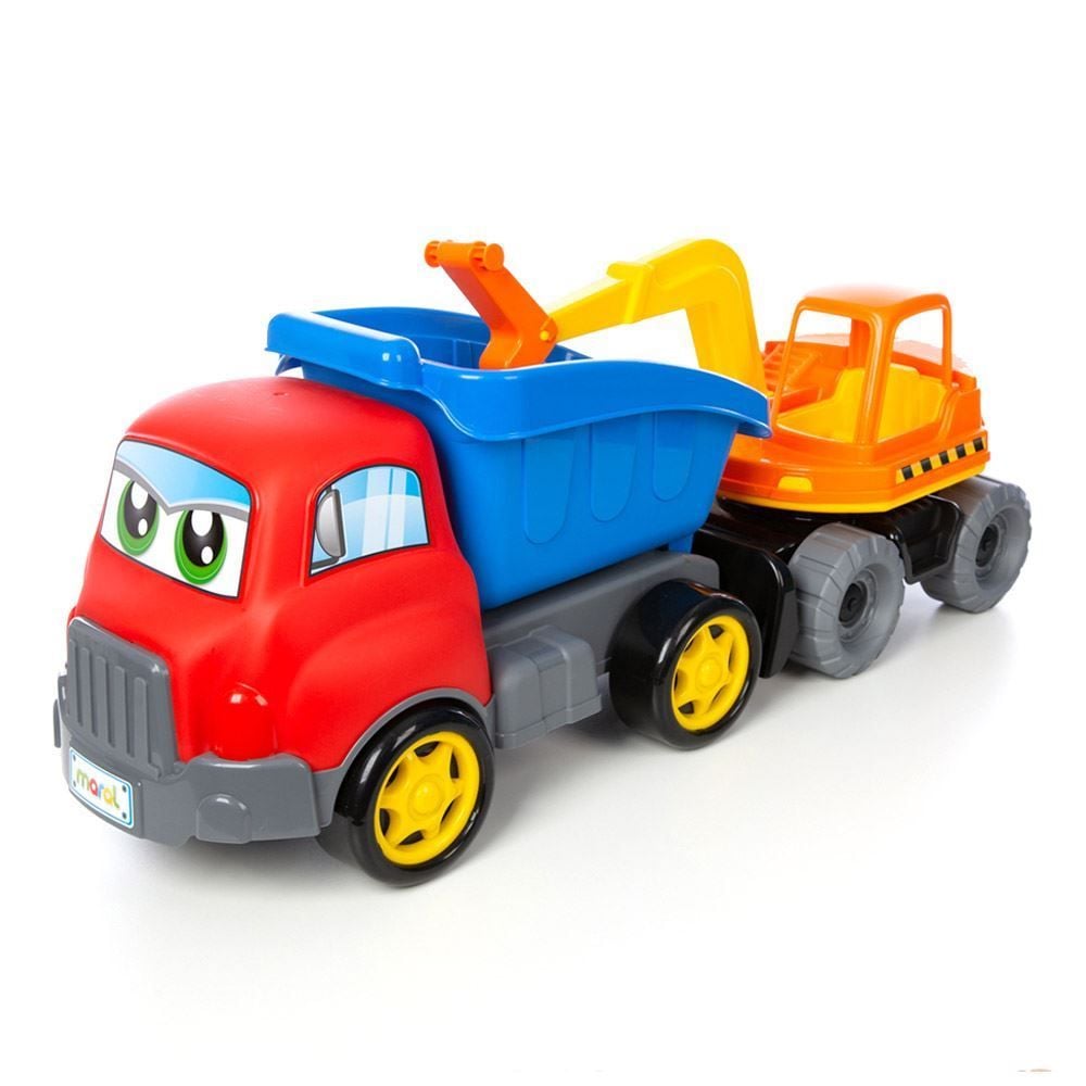 Trator Maquina Caminhão Brinquedo Gigante Infantil Meninos