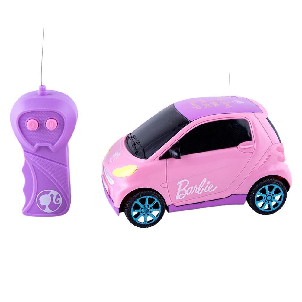 Carrinho de Controle Remoto Beauty Pilot 3 Funções da Barbie - Rosa