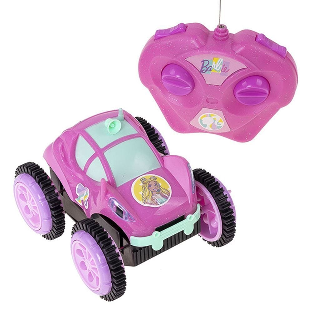 Carro Controle Remoto Glamour Flip Barbie