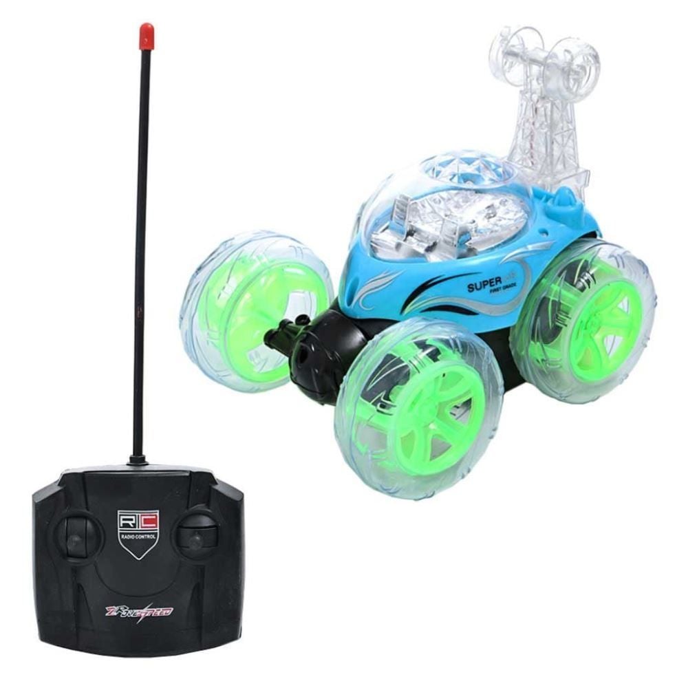 Carro Com Controle Remoto Azul Power Machines Havan Toys - HBR0353