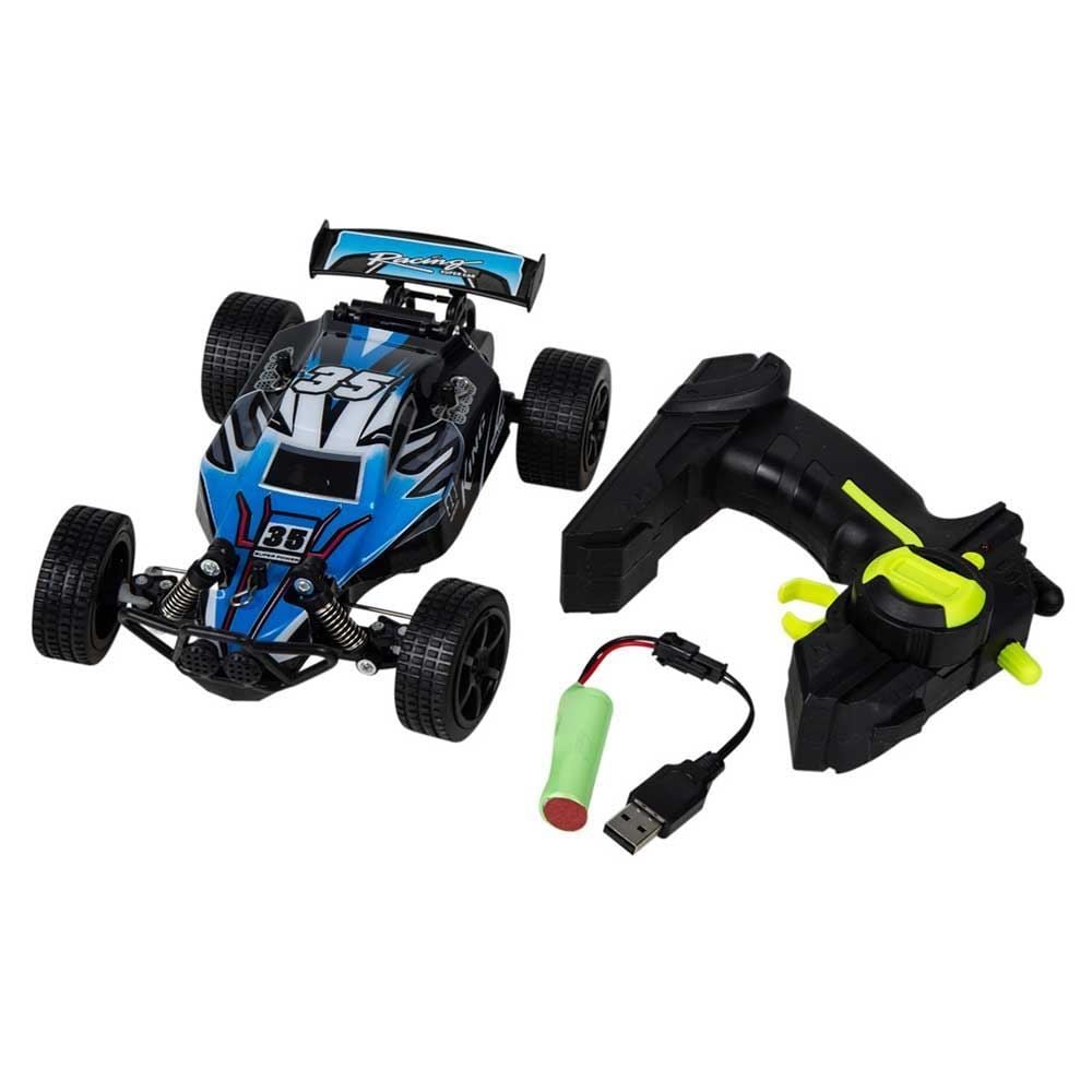 Carro Com Controle Remoto Azul Power Machines Havan Toys - HBR0353