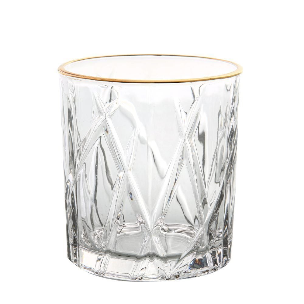 Copo De Whisky Cristal Hermatage Forest 310Ml - Transparente