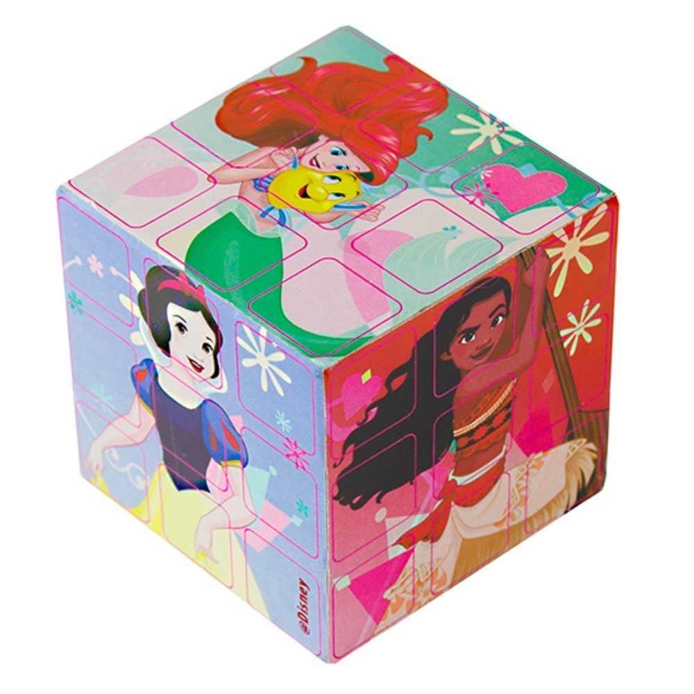 Cubo mágico Princesas, 54mm YD-305, Etihome - PC 1 UN - Festas - Kalunga