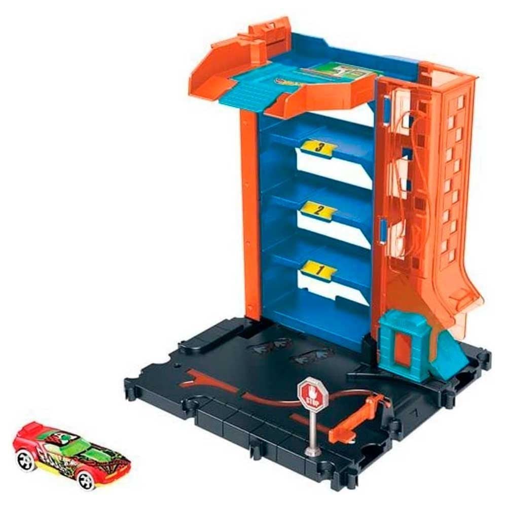 Pista De Carrinhos Hot Wheels City Super Loja De Pneus Novo em