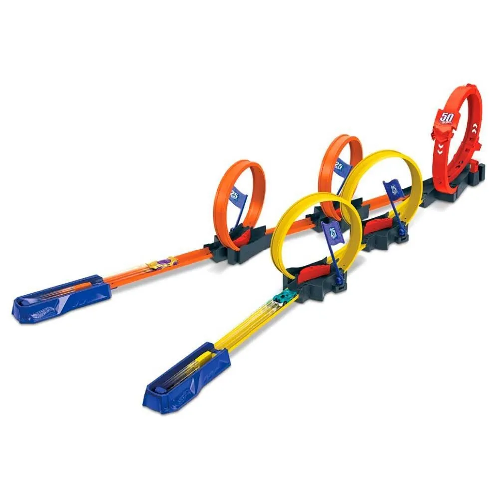 Pista looping hot wheels discount