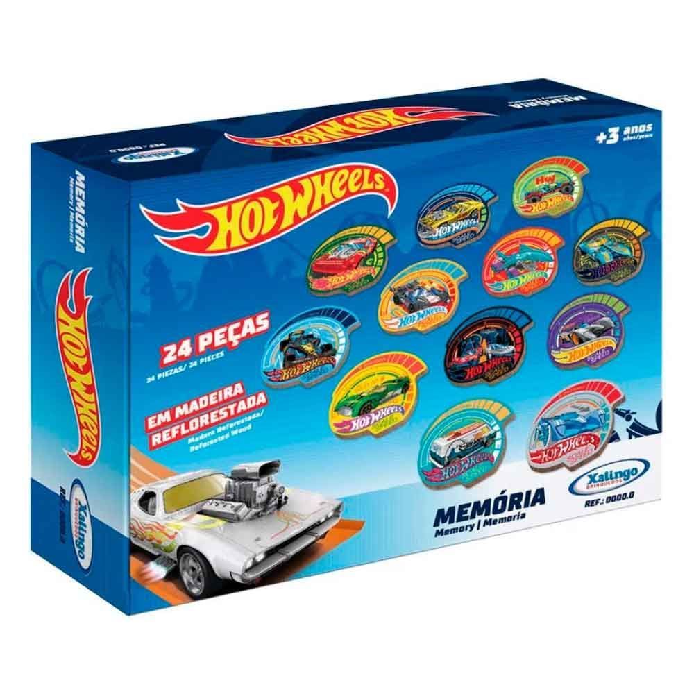 Jogo Da Memória Hot Wheels Xalingo - 23232