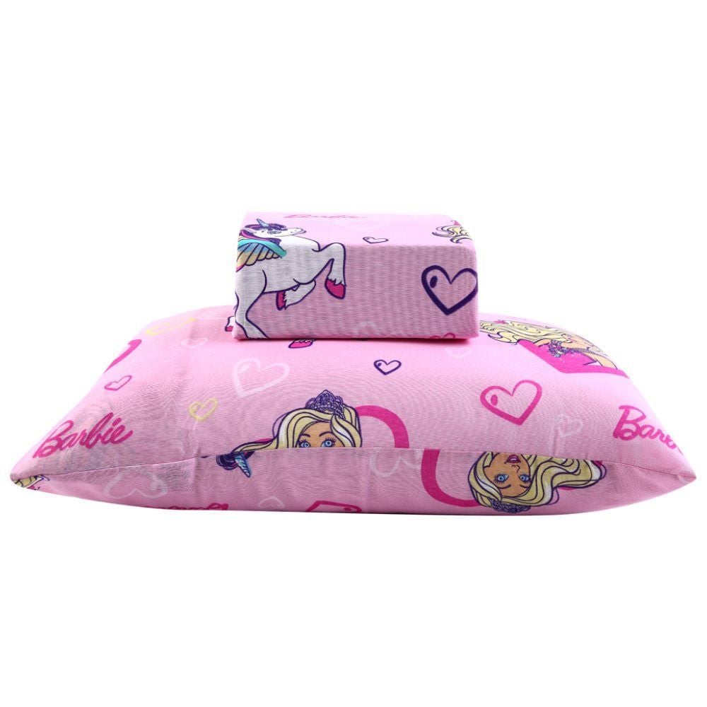 Jogo De Cama Solteiro Estampado Barbie Lepper 2 Pçs - Barbie