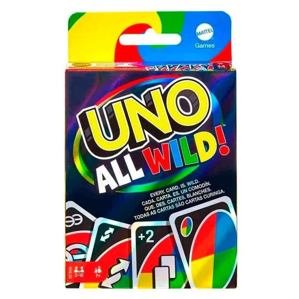 Jogo De Cartas Uno All Wild Mattel - HHL33