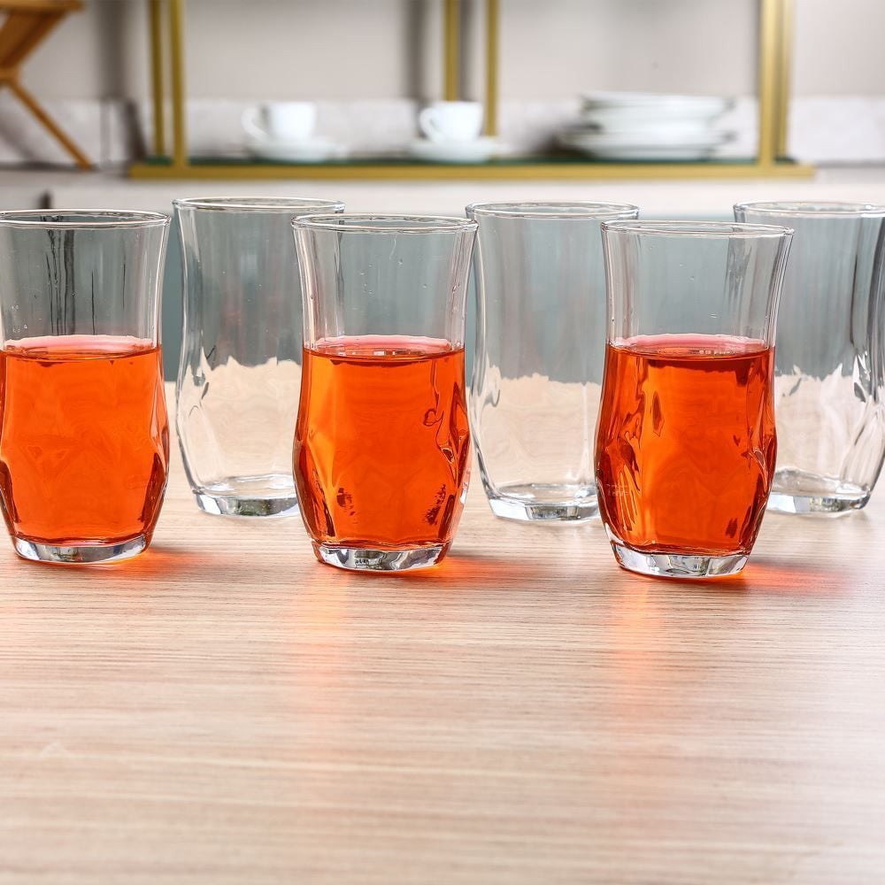 Havan - Copos são itens indispensáveis e úteis para a sua cozinha! \o/ Em  vidro, com capacidade de 360 ml, o jogo de copos Opera combina beleza,  praticidade e resistência. Confira em