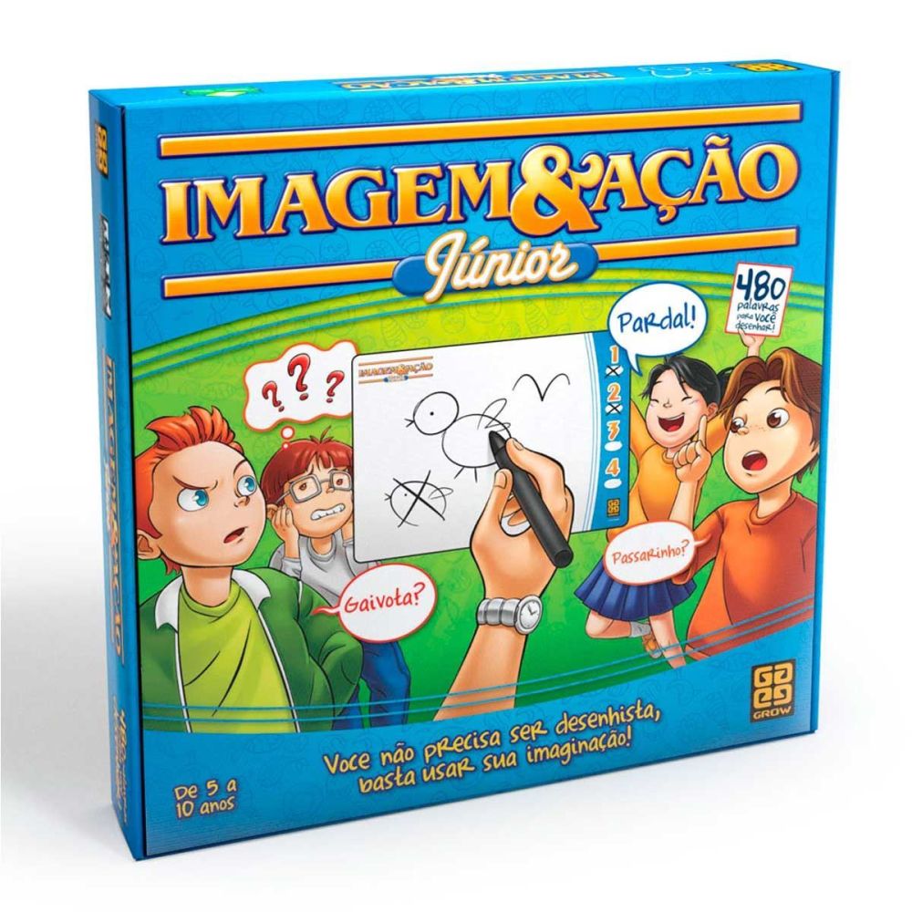 Jogo Imagem e Ação Júnior 480 Palavras Grow - Azul é boa?