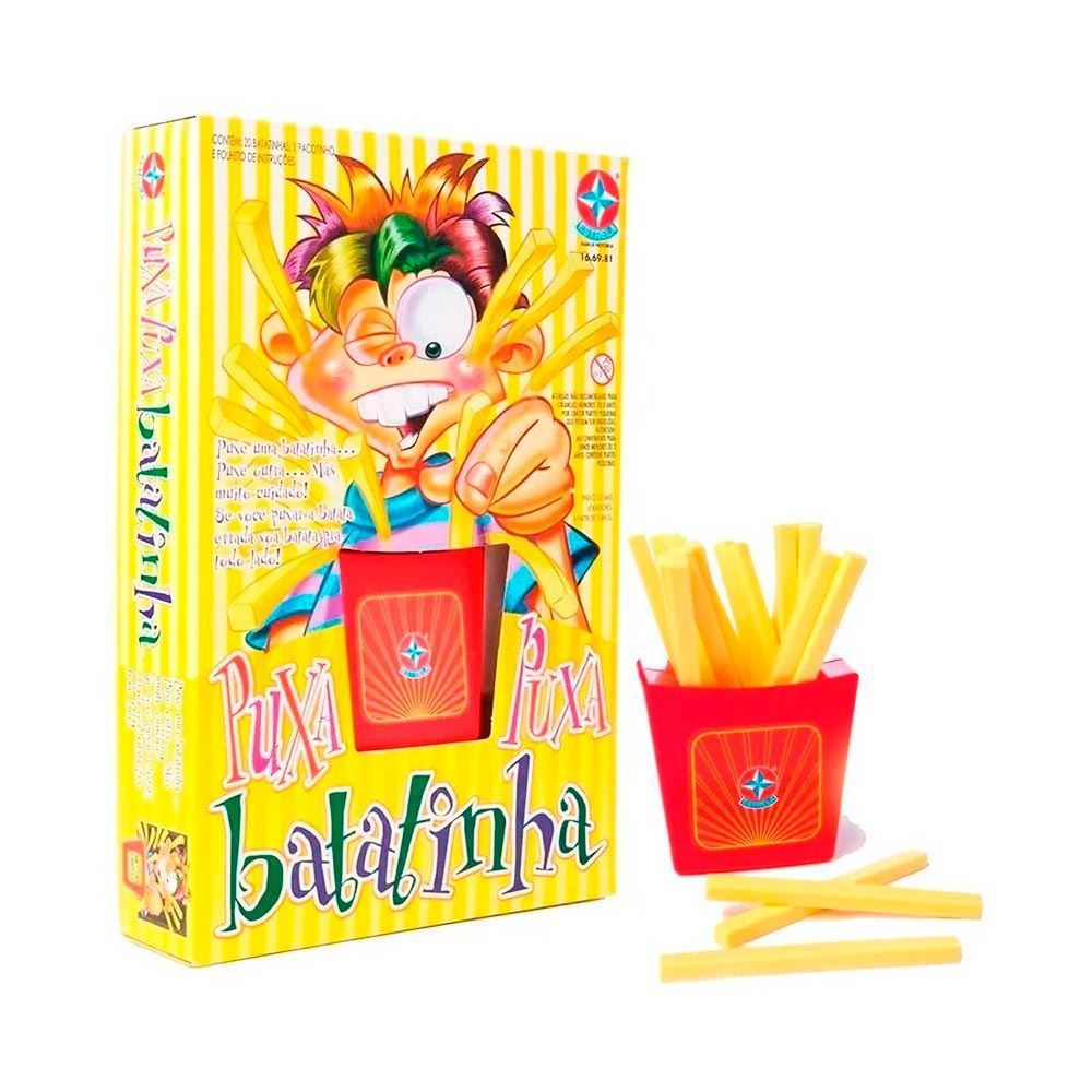 Kit Brinquedos Fábrica Faz de Verdade Bolos + Jogo Puxa Batatinha - Estrela  - PRODUTO ORIGINAL