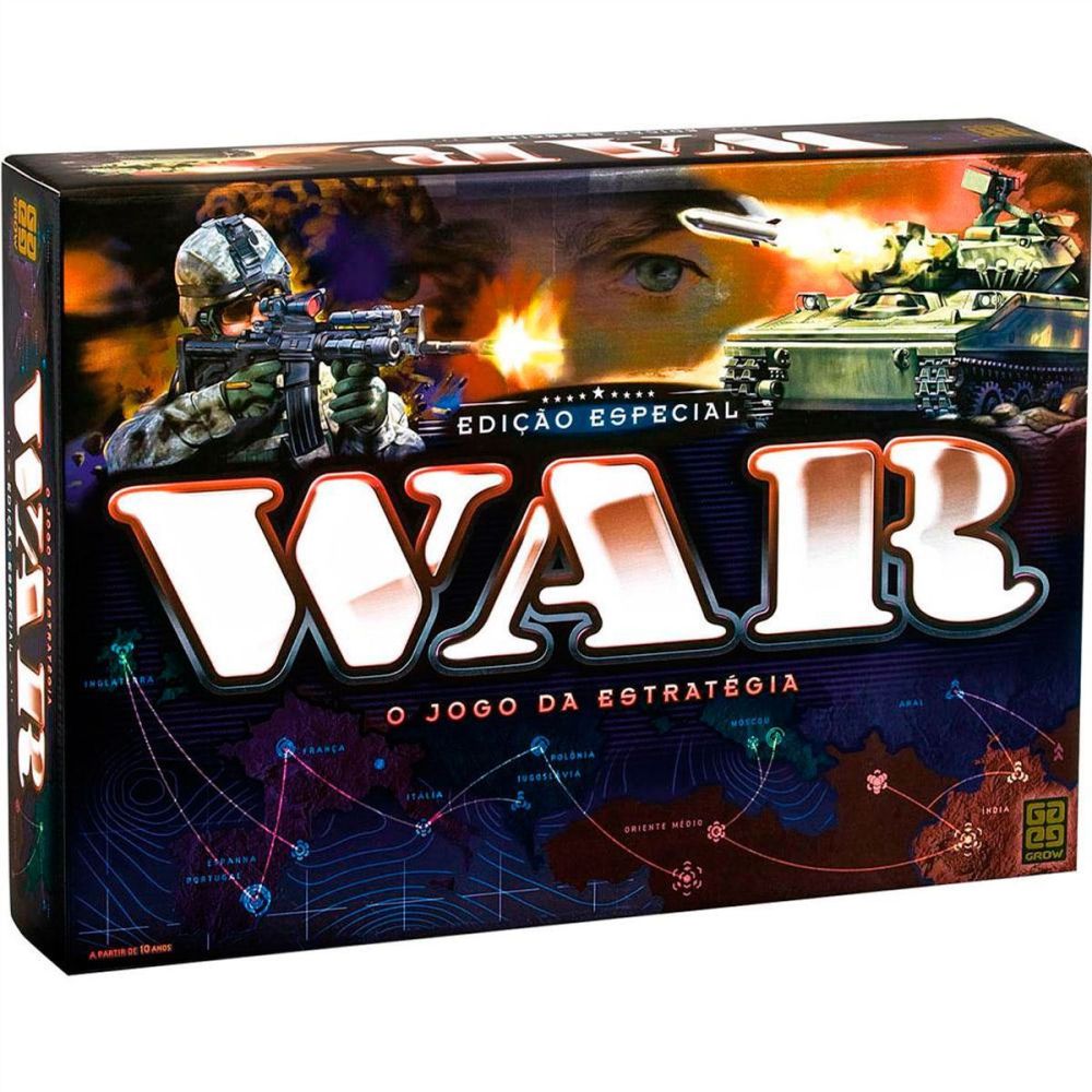 War O Jogo Da Estratégia Edição Especial Grow - Jogo De Tabuleiro - #