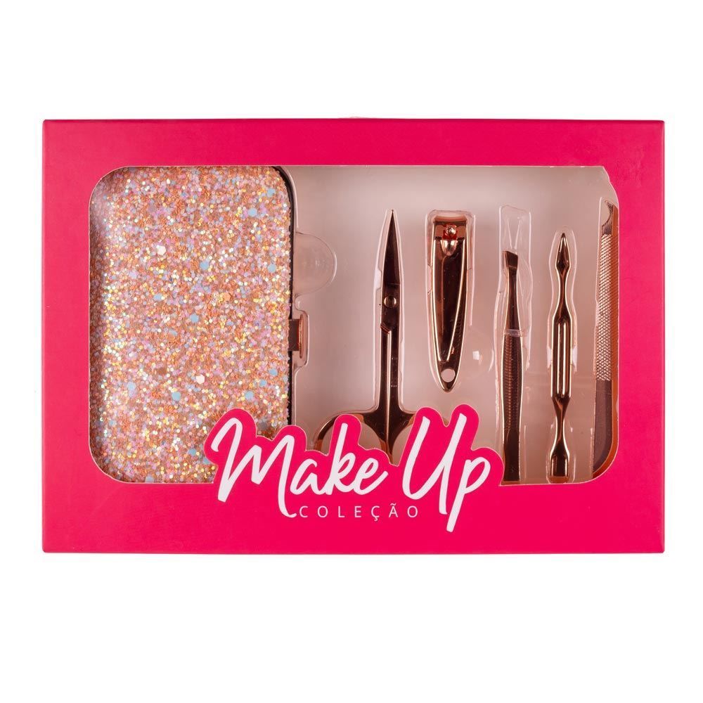 Kit Manicure 6 Peças Make Up Contatho - Rose é boa?