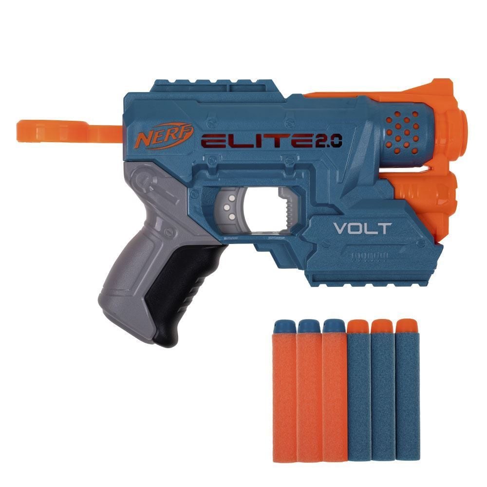 NERF - 3 Armas de brinquedo, lançador de dardo de espum