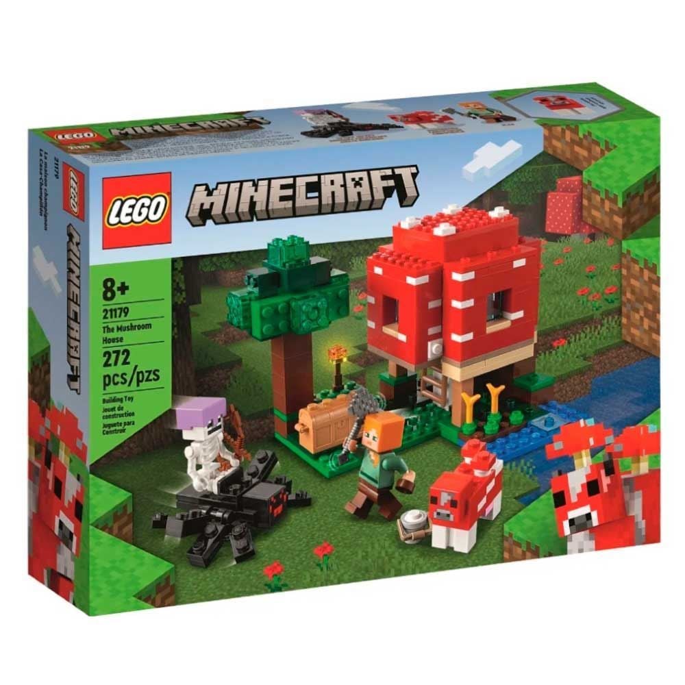 Lego Minecraft A Casa Cogumelo - 21179