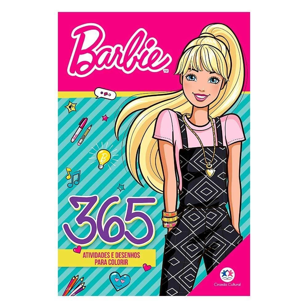 Pintar Desenho da Barbie  Colorir Desenho da Boneca Barbie em Português 
