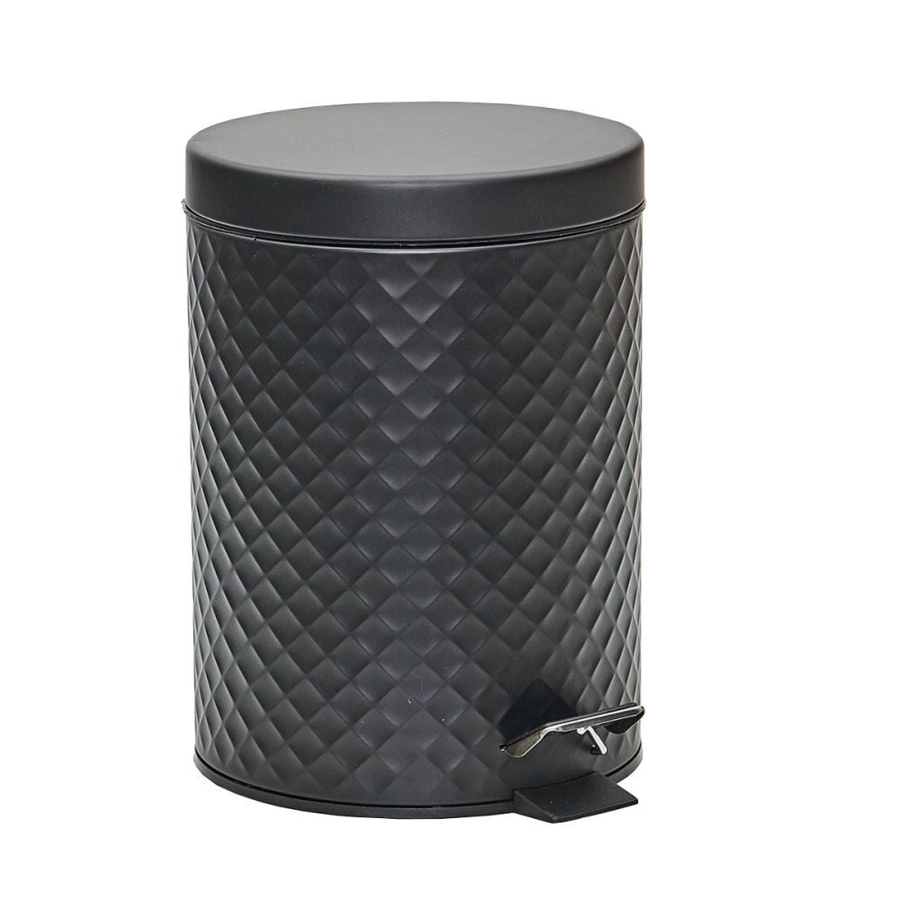 Lixeira Redonda Diamond Matte 5 Litros - Preto é boa?