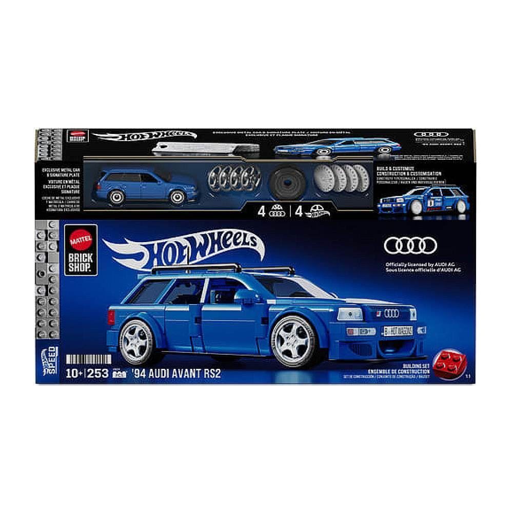 Mattel Brick Shop Jogo de Construção Speed '94 Audi Avant Hot