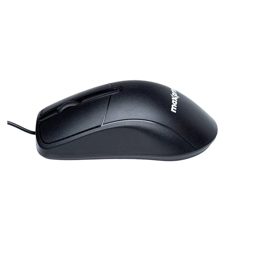 Mouse Maxprint Officeeasy Com Fio 1200 Dpi - Preto Mouse Maxprint Officeeasy Com Fio 1200 Dpi - Preto