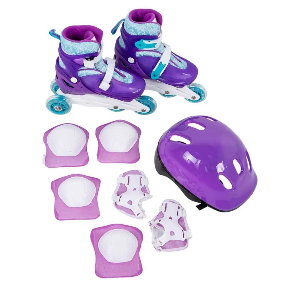Patins Em Lilás 32 A 35 Com Acessórios Havan Toys HBR0429