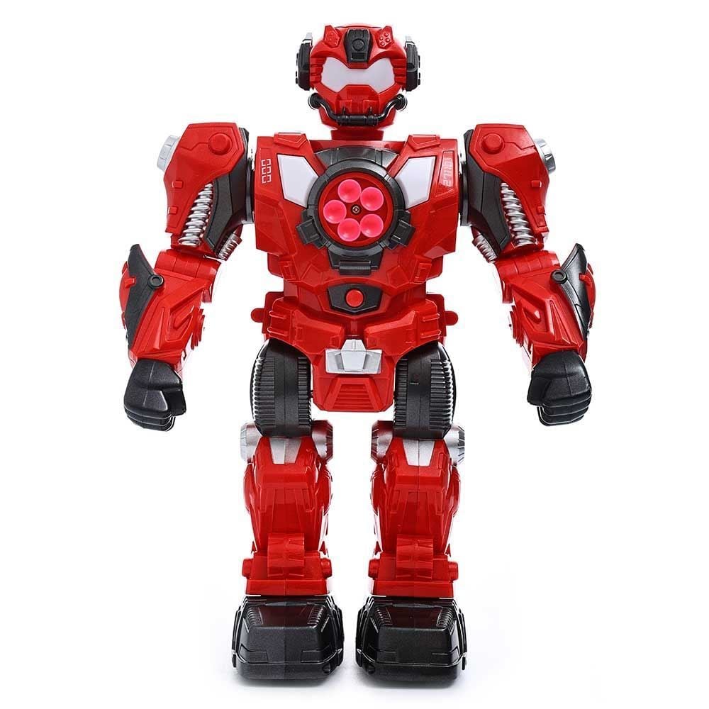 Robô Com Controle Remoto Warrior Police Vermelho Havan Toys - HBR0360