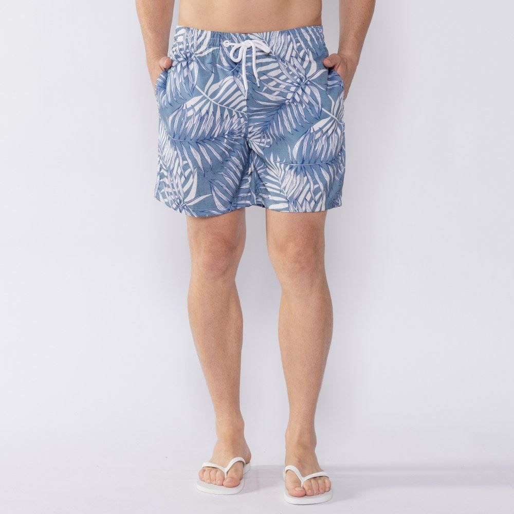 Shorts Tactel Estampado Marc Alain Black25-05
