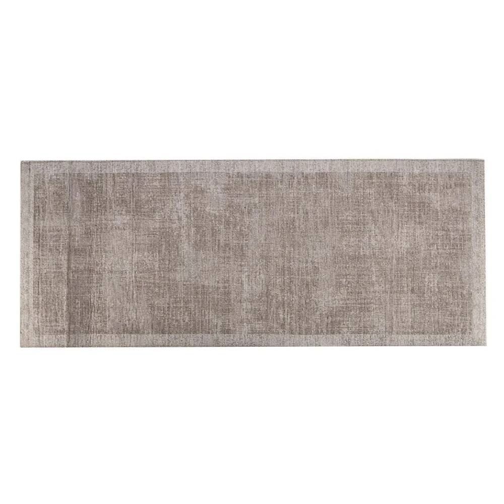麻 亜麻 100% canvas L-140 140cm×10m 東洋クロス Tapete Passadeira 67 Cmx1,80 M Cairo Havan Casa - Moldura Marrom