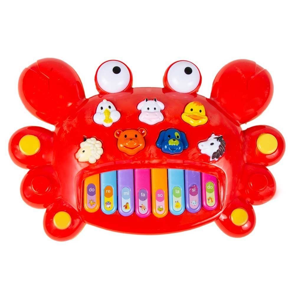 Teclado Bichinho Musical Azul Havan Toys - HBR0403