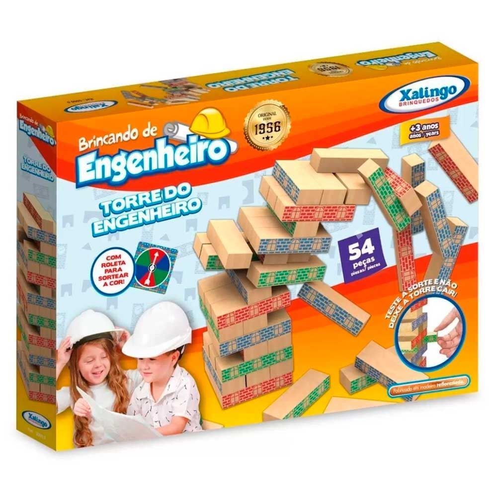 Jogo Infantil Torre Divertida Xalingo - xalingo