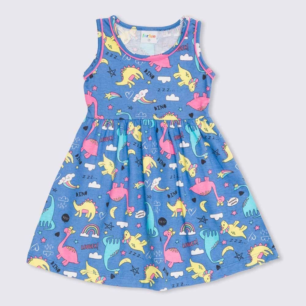 Kawaii Roupas para meninos e meninas adolescentes com estampa de  dinossauro, vestido curto exclusivo 