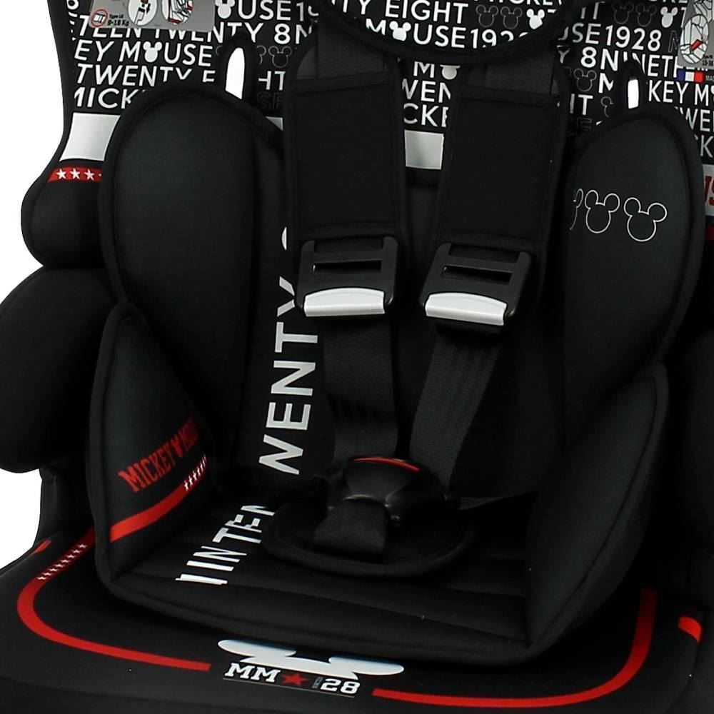 Cadeira Para Carro 9Kg A 36Kg Kalle Mickey Mouse Typo  - Kalle Mickey
