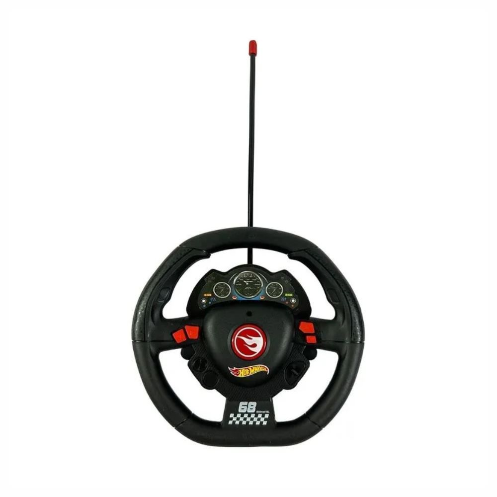 Carrinho com Controle Remoto Hot Wheels Track Ripper Preto Multikids