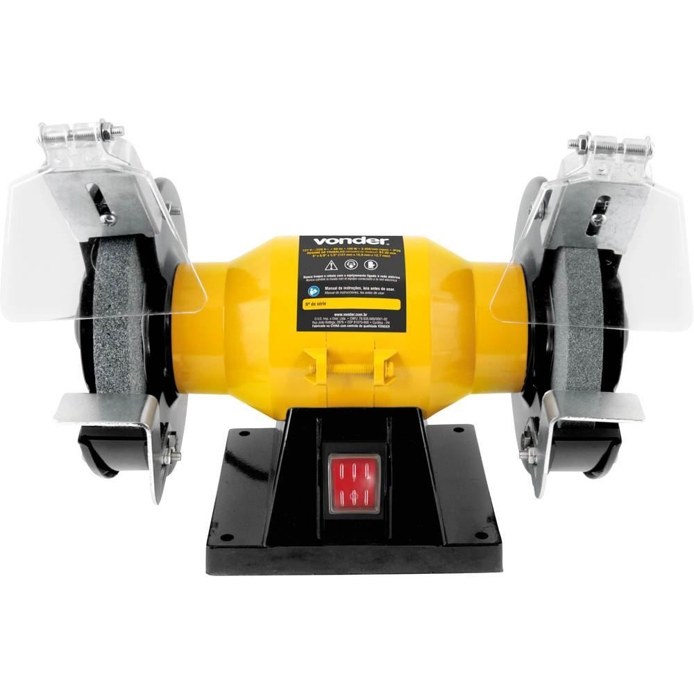 Motoesmeril Vonder De Bancada 150W 5” 6892150000 - Bivolt