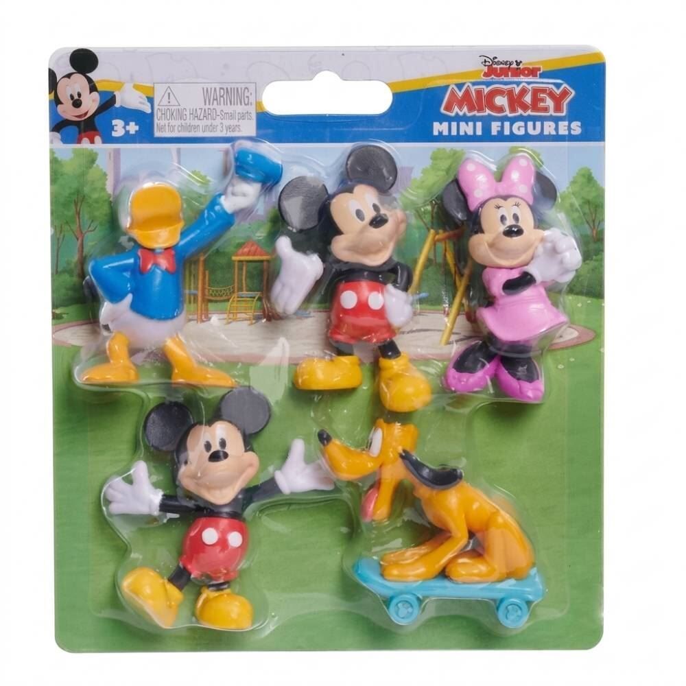 Mini Figuras Mickey Mouse Disney Junior 5 Peças Sunny Brinquedos
