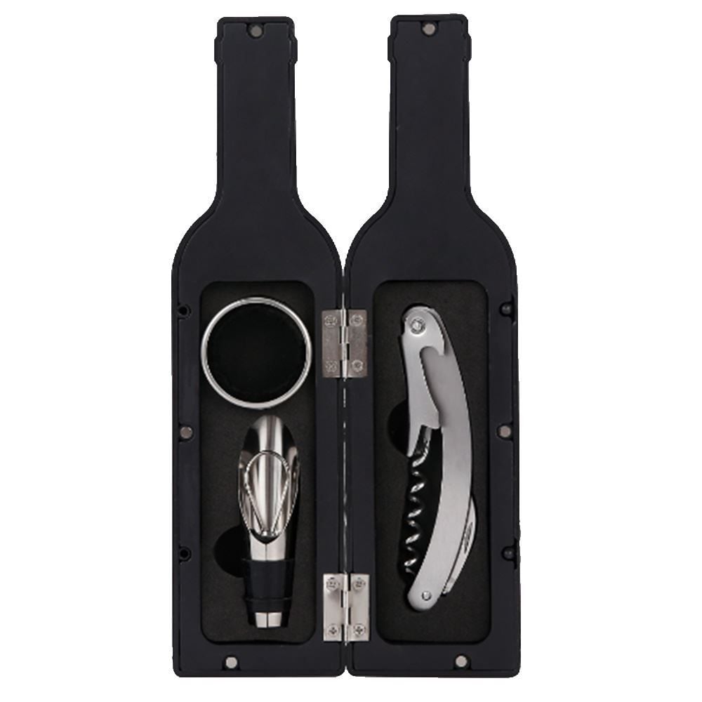 Jogo P/ Vinho Garrafa 23,5Cm 4Pc - Inox