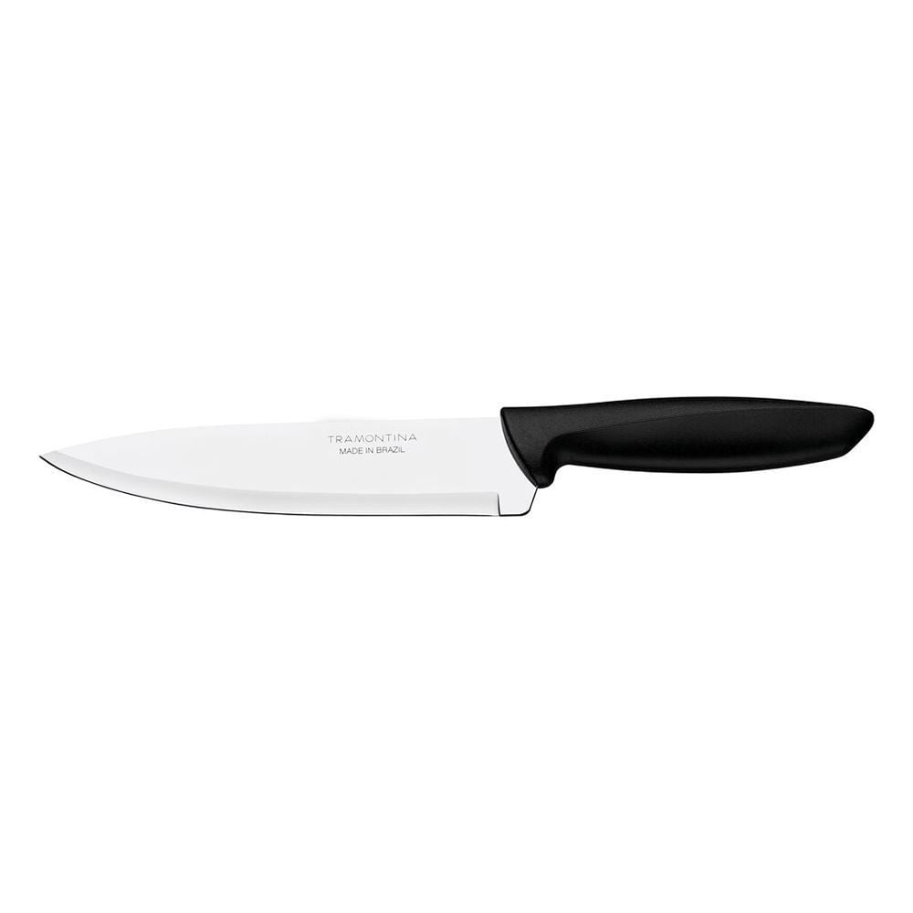 Faca Carne Inox Plenus Tramontina 7" - Preto