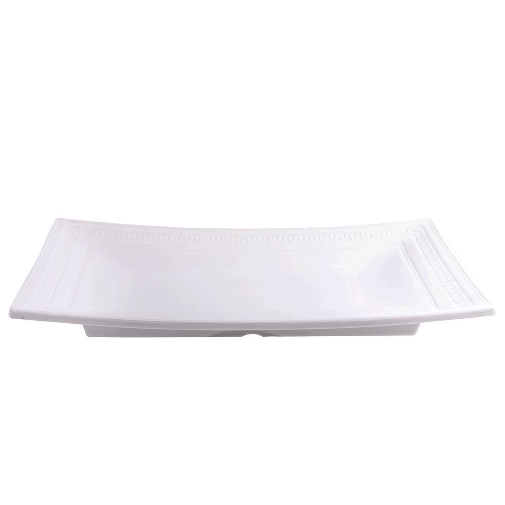 Travessa Branco 29,5X21x3,5Cm - Branco