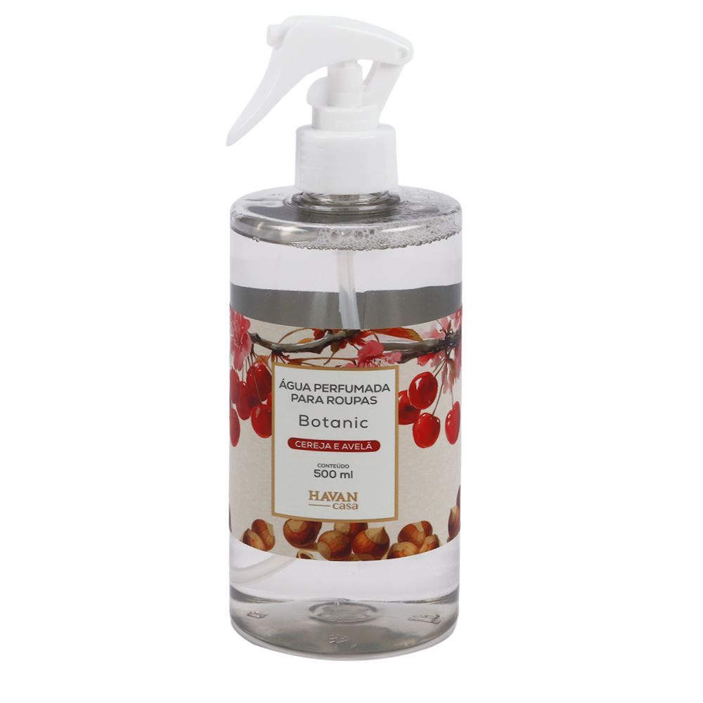 Água Perfumada Botanic Spray 500Ml Havan Casa - Cereja
