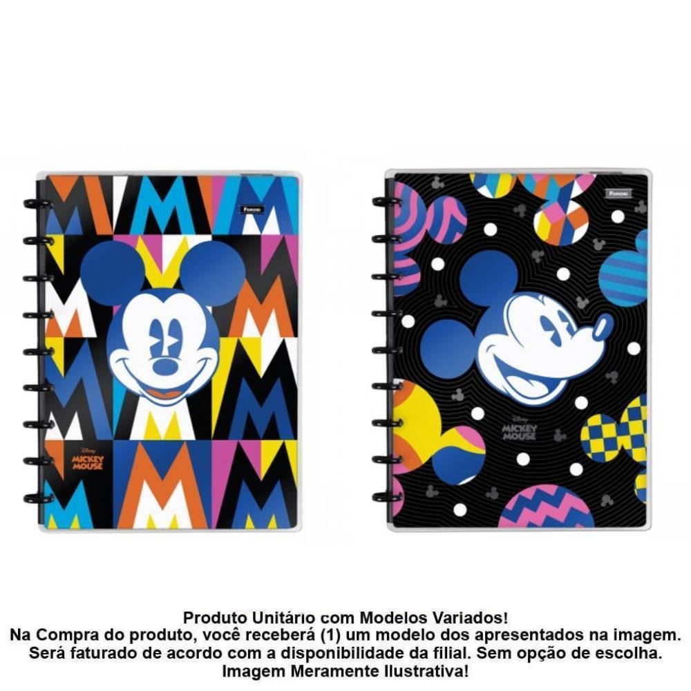 Daily Mickey R Agenda Discdaily Mickey 80 Folhas Foroni - Sortido