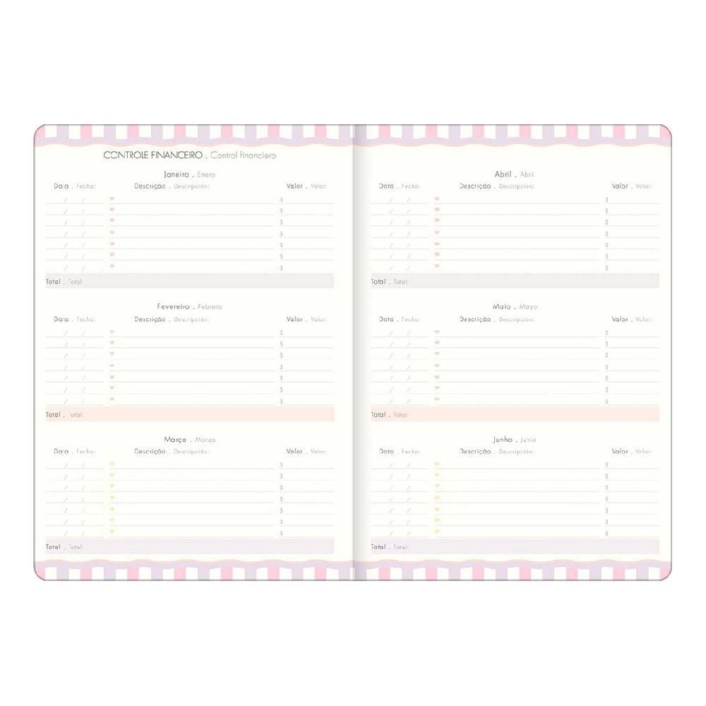 Agenda Grampeada Planner Soho Tilibra - 290963