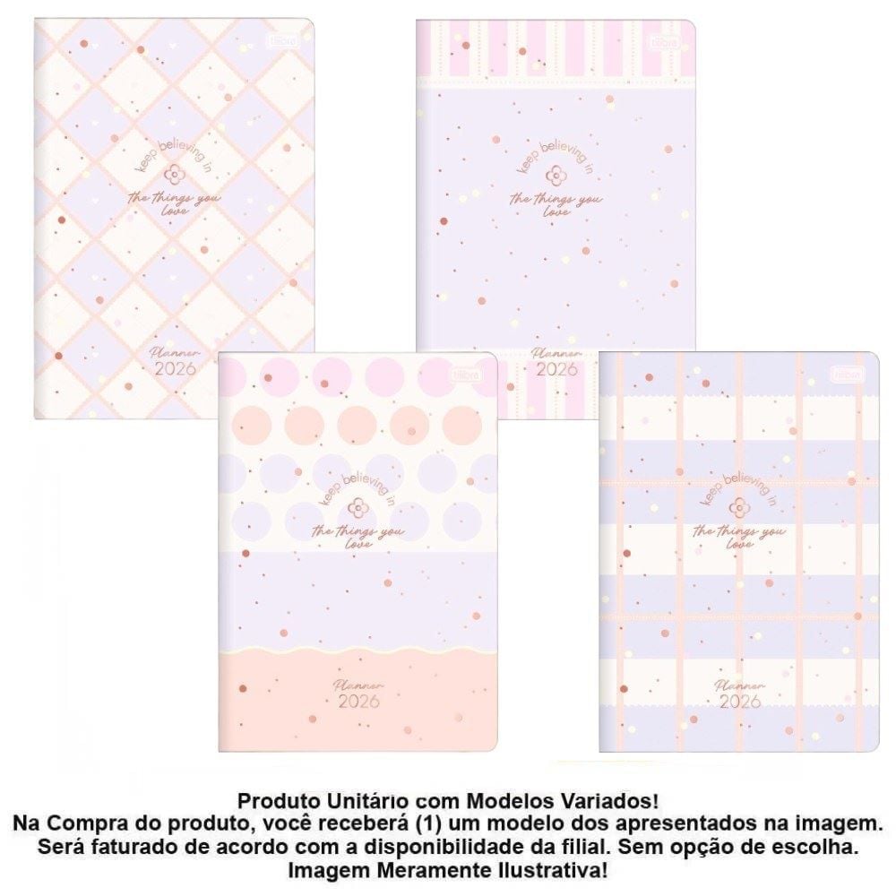 Agenda Grampeada Planner Soho Tilibra - 290963
