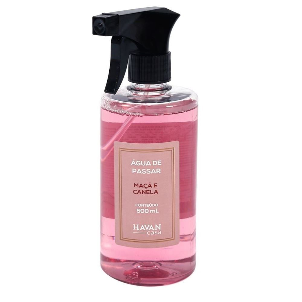 Água de Passar Spray 500Ml Havan Casa - Maça e Canela