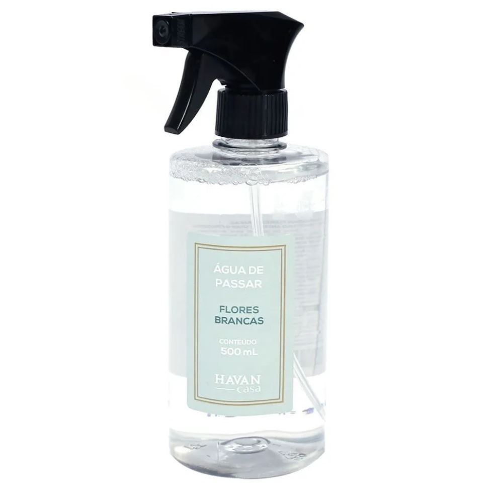 Água de Passar Spray 500Ml Havan Casa - Flores Brancas