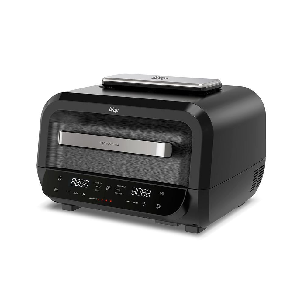 Fritadeira Air fryer Wap Barbecue Flame Digital Prosdócimo 10 Litros WC AB1050