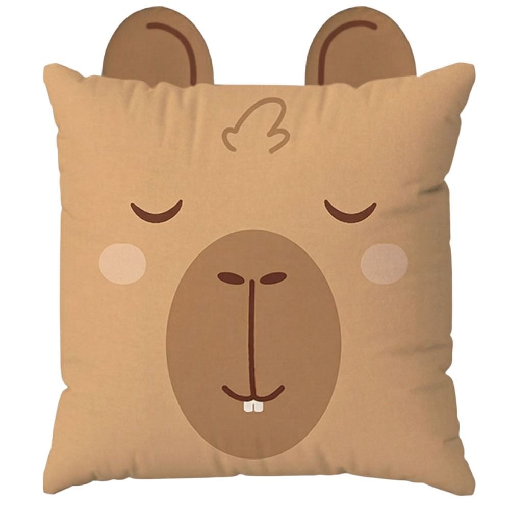 Almofada 38X38 Turma do Abraço - Cacau Capivara