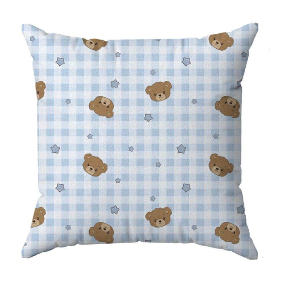 Almofada Decor Baby 38X38cm Havan Baby - URSO AZUL